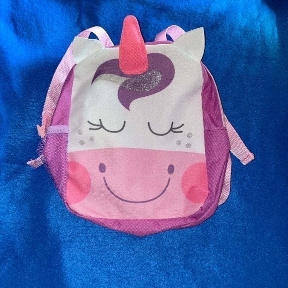 NWT STUDIO 74 Unicorn Pink & White Toddler’s Backpack